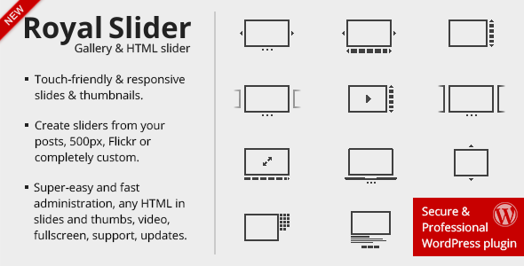 RoyalSlider v3.1.4 – Touch Content Slider for WordPress