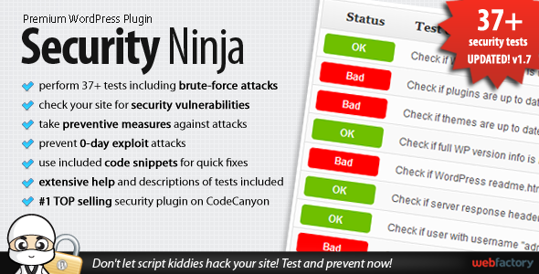 Security Ninja v1.5