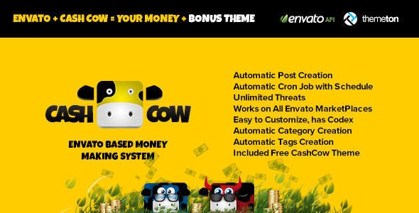 CashCow – Affiliate Money Making System WordPress Plugin