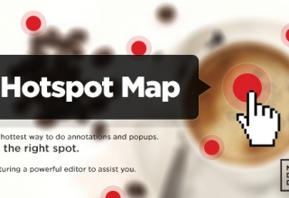Hotspot Map — Powerful annotations and tooltips.