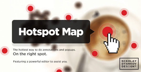 Hotspot Map – Powerful annotations and tooltips