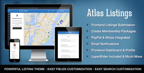Atlas Directory & Listings Premium WordPress Theme