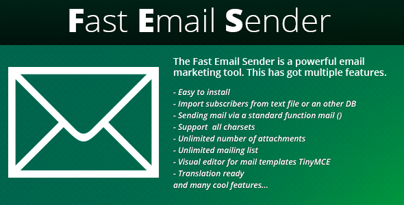 Newsletter Fast Email Sender