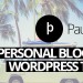 PaulBlack — Personal Blog WordPress Theme