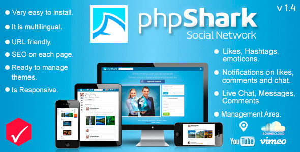 phpShark - Social Networking Platform