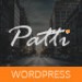 Patti — Parallax One Page WordPress Theme
